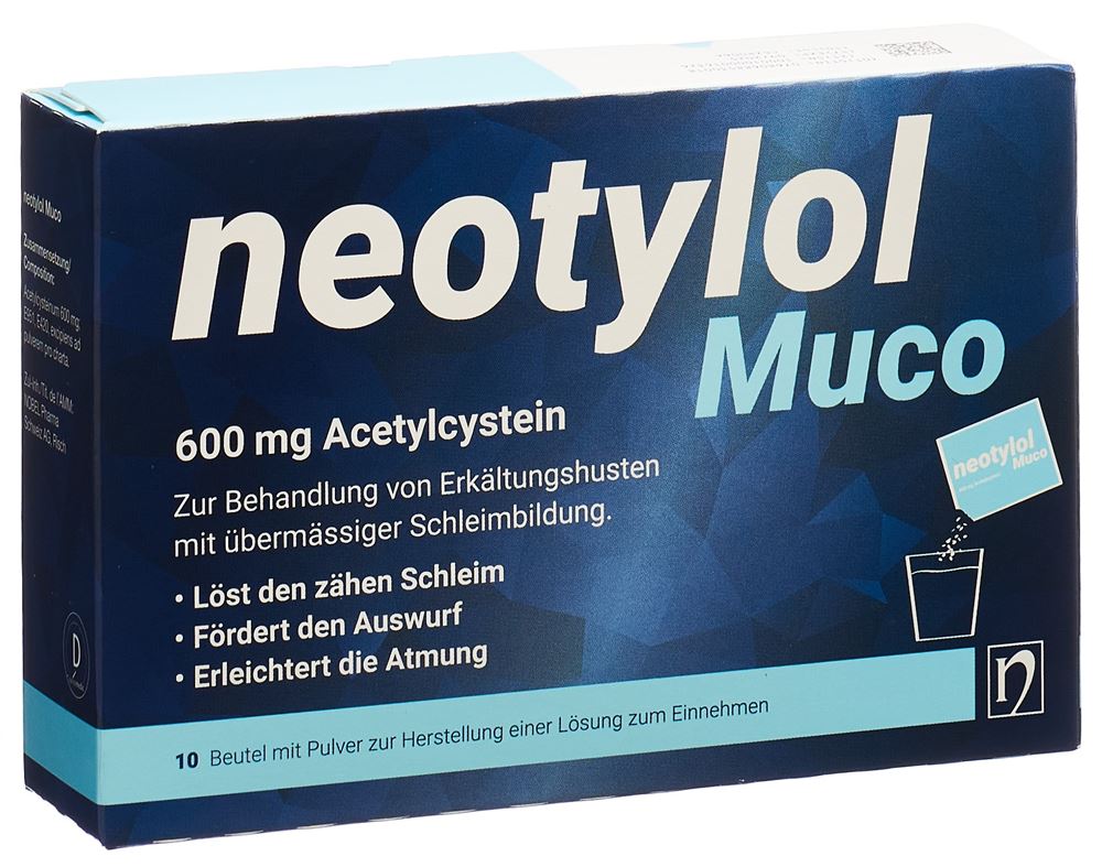NEOTYLOL Muco pdr sach 10 pce
