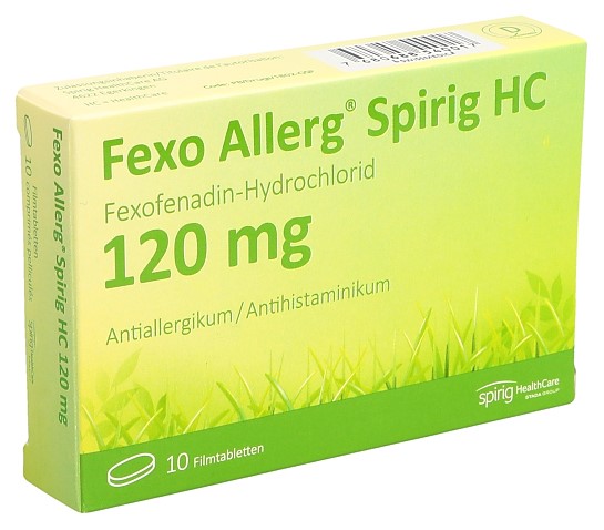 FEXO ALLERG Spirig HC cpr pellic 120 mg 10 pce