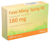 Fexo Allerg Spirig HC 180 mg, Filmtabletten