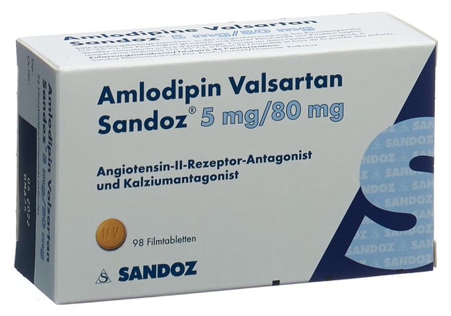 Candesartan Amlodipin Sandoz 8 mg/5 mg , Hartkapseln