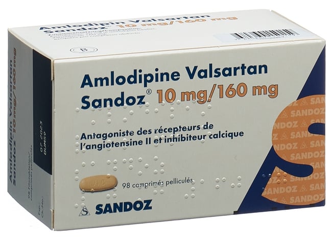 Candesartan Amlodipin Sandoz 8 mg/10 mg, Hartkapseln