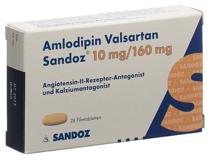 Candesartan Amlodipin Sandoz 16 mg/10 mg, Hartkapseln