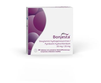 Bonjesta 20 mg / 20 mg, Tablette mit veränderter Wirkstofffreisetzung