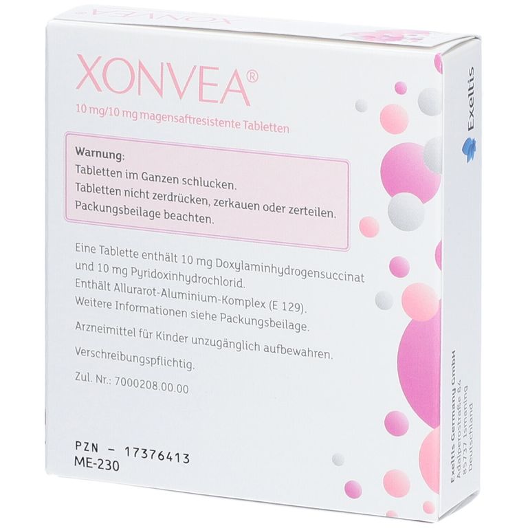 Xonvea 10 mg / 10 mg, Magensaftresistente Tabletten