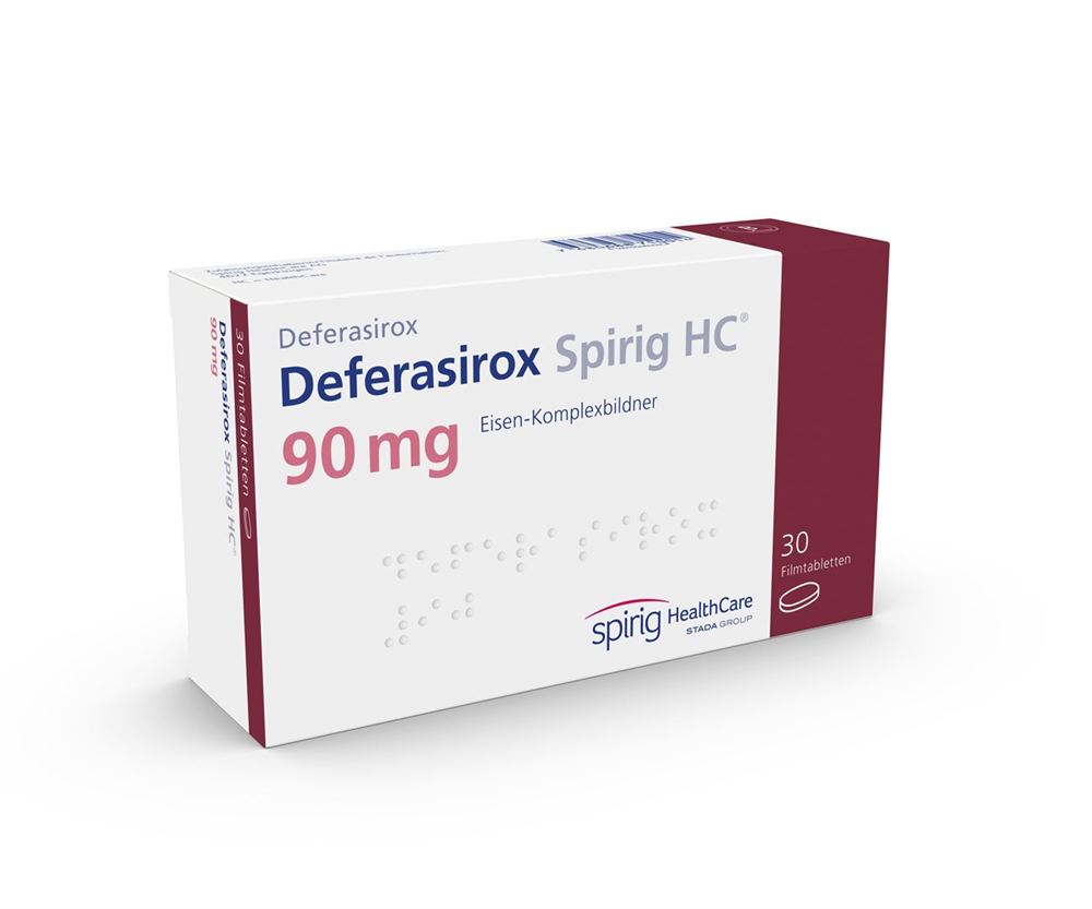 DEFERASIROX Spirig HC cpr pellic 90 mg 30 pce