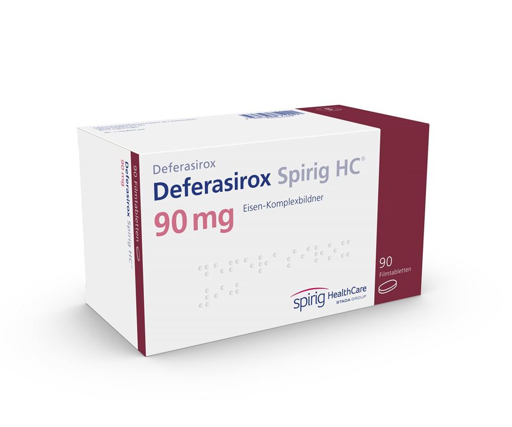 DEFERASIROX Spirig HC cpr pellic 90 mg 90 pce