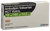Amlodipin Valsartan HCT Viatris 10 mg/160 mg/12.5 mg, Filmtabletten