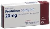 Prednison Spirig HC 20 mg, Tabletten