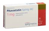 Pitavastatin Spirig HC 1 mg, Filmtabletten