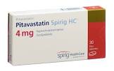 Pitavastatin Spirig HC 4 mg, Filmtabletten
