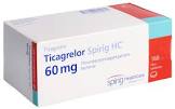 Ticagrelor Spirig HC 60 mg, Filmtabletten