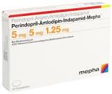 PERINDO AMLO INDAP Mepha 5/5/1.25mg 90 pce
