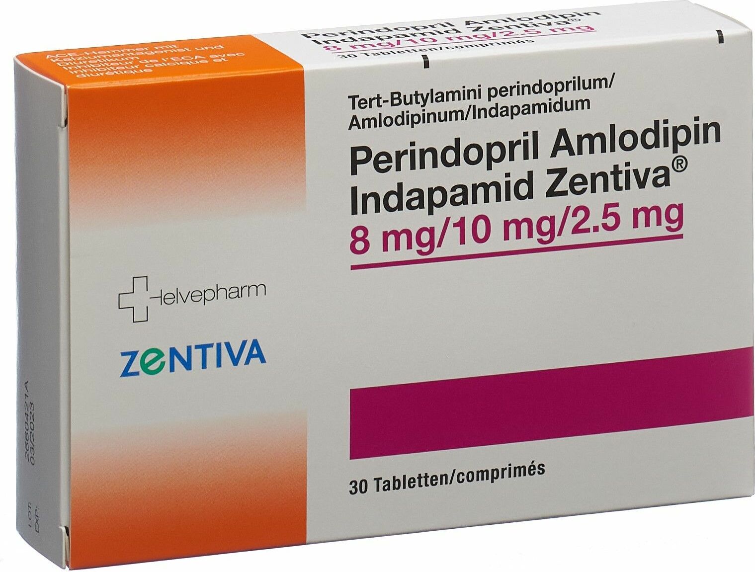 PERINDO AMLO INDAP Mepha 10/5/2.5mg 90 pce