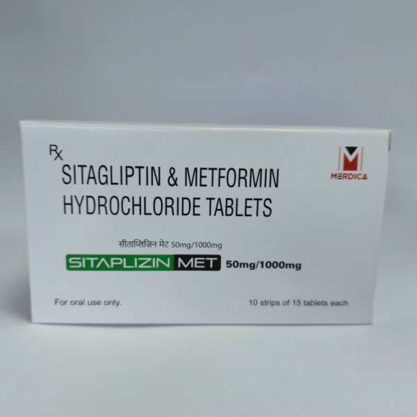 Sitagliptin Metformin NOBEL 50 mg/850 mg, Filmtabletten