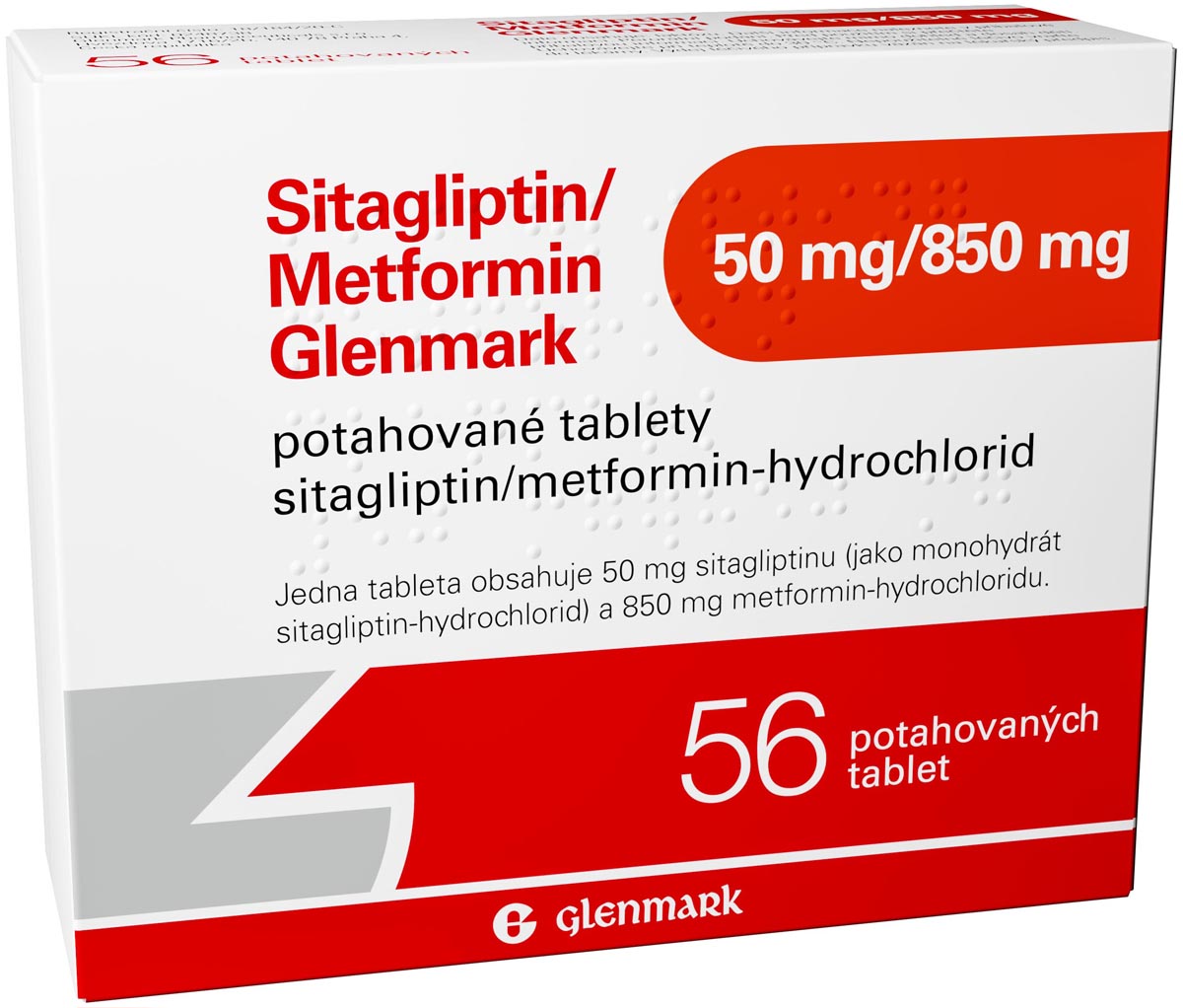 Sitagliptin Metformin NOBEL 50 mg/850 mg, Filmtabletten