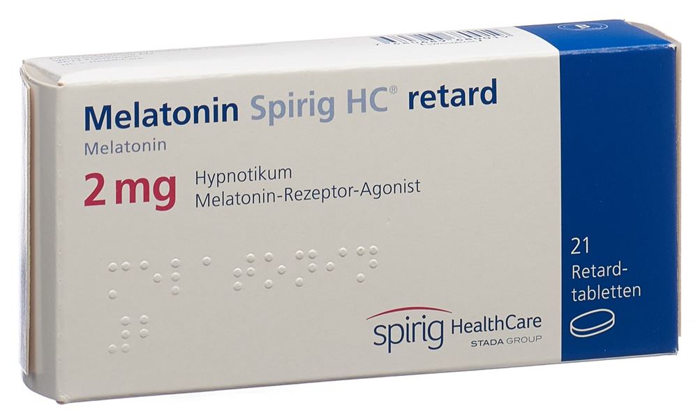 MELATONIN Spirig HC cpr ret 2 mg 21 pce