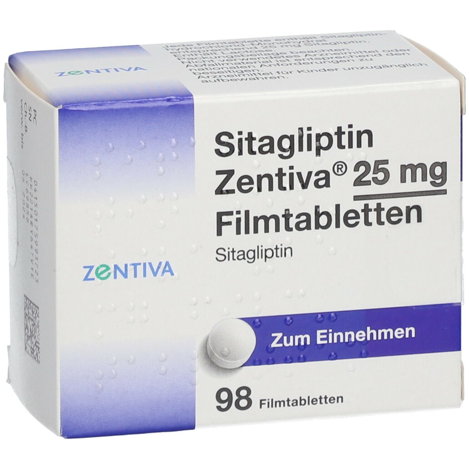 ZentiSita 25 mg, Filmtabletten