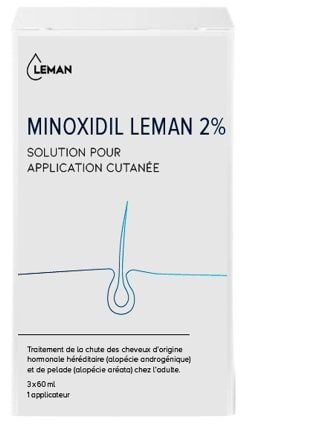 Minoxidil Leman 20 mg/ml, solution pour application cutanée