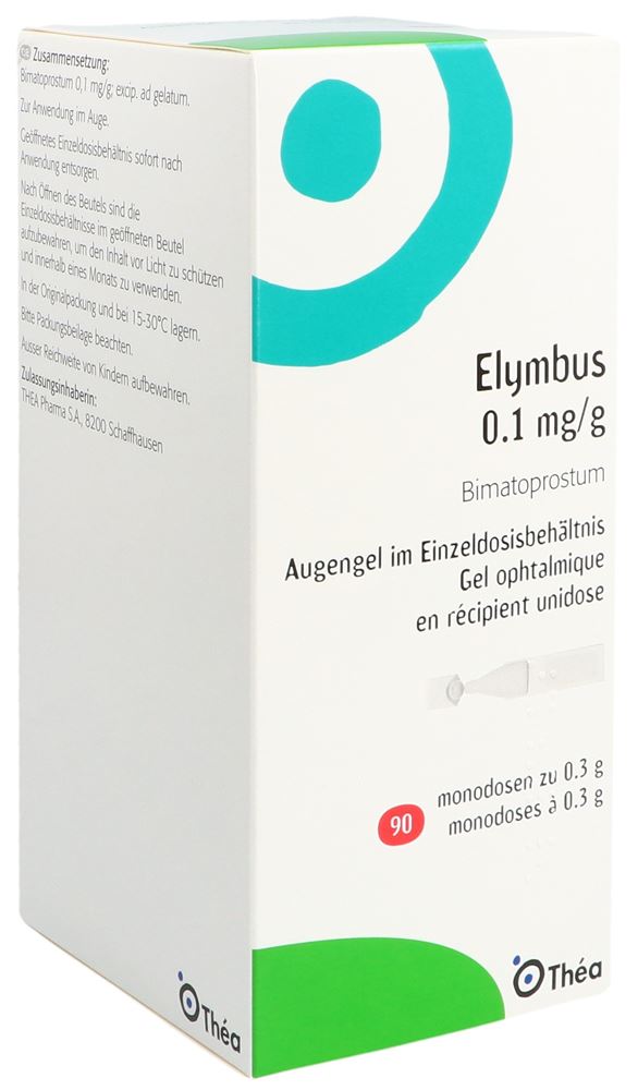 ELYMBUS gel opht 0.1 mg/g 90 monodos 0.3 g