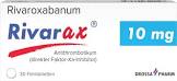 RIVARAX cpr pell 10 mg 30 pce