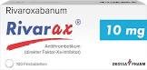 RIVARAX cpr pell 10 mg 100 pce