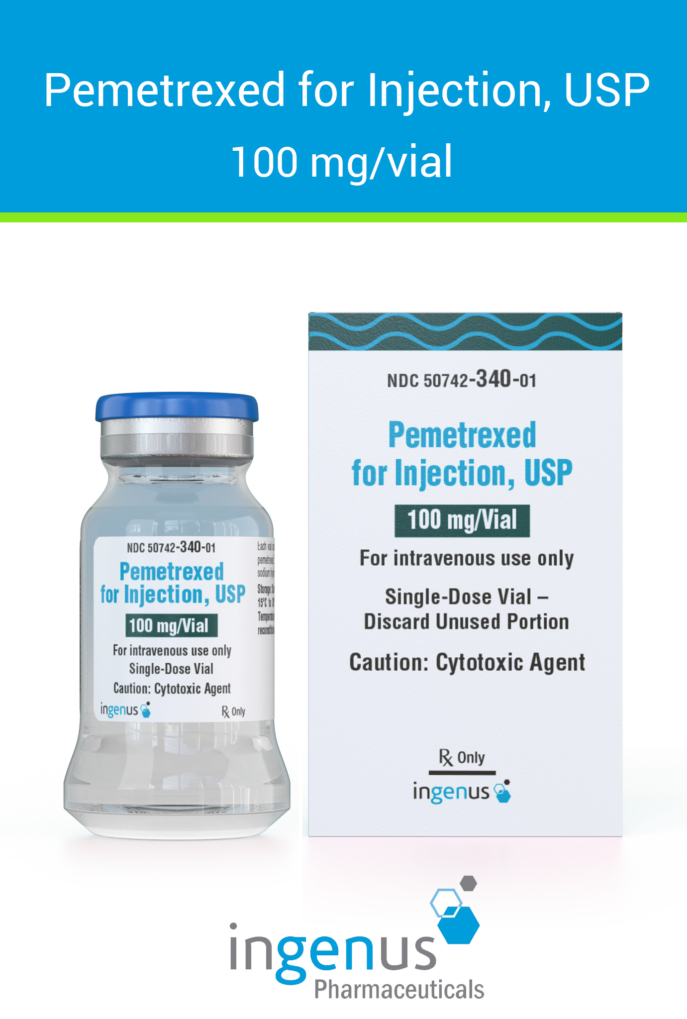 Pemetrexed liquid Zentiva 100 mg/10 ml, Infusionslösung