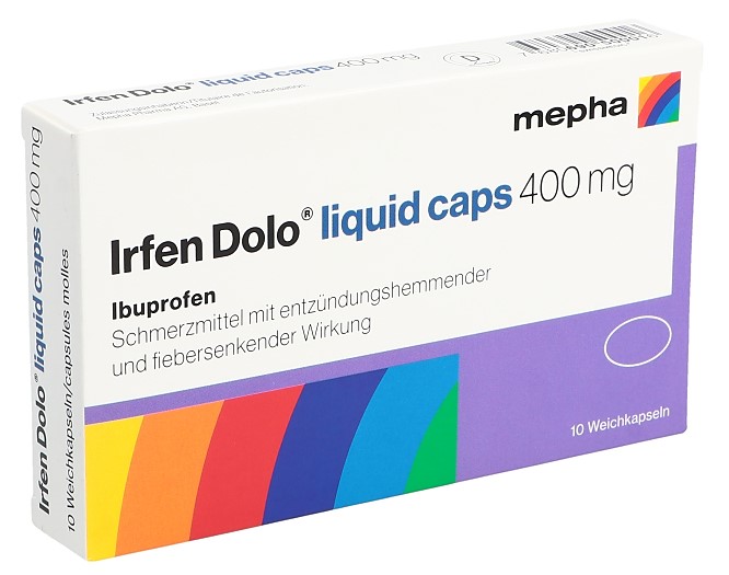 IRFEN Dolo liquid caps 400 mg 10 pce