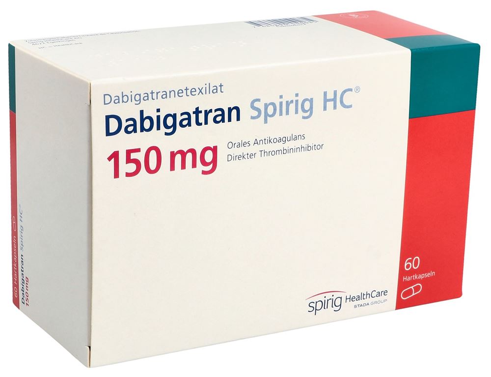 DABIGATRAN Spirig HC caps 150 mg 60 pce