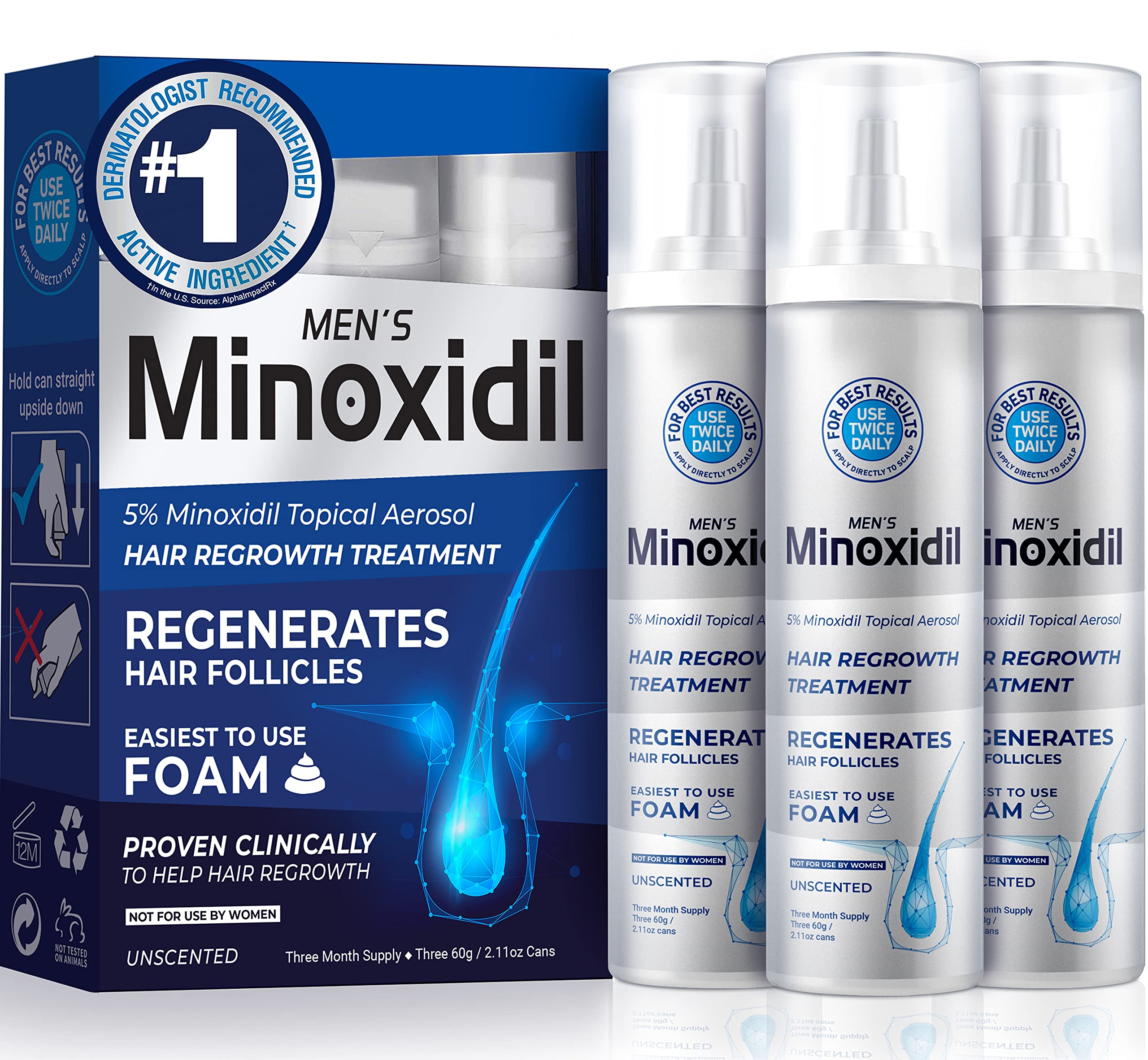 Minoxidil Leman 50 mg/ml, solution pour application cutanée