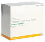 VILDAGLIPTIN Metformin NOBEL 50/850 mg 180 pce