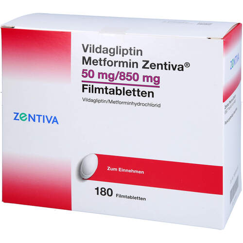 VILDAGLIPTIN Metformin NOBEL 50/850 mg 180 pce