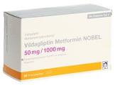 VILDAGLIPTIN Metformin NOBEL 50/1000 mg 60 pce