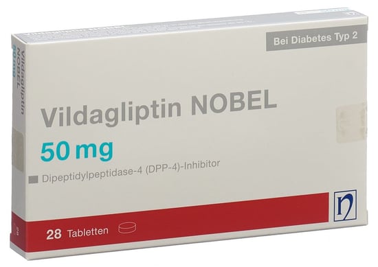 VILDAGLIPTIN Metformin NOBEL 50/1000 mg 60 pce