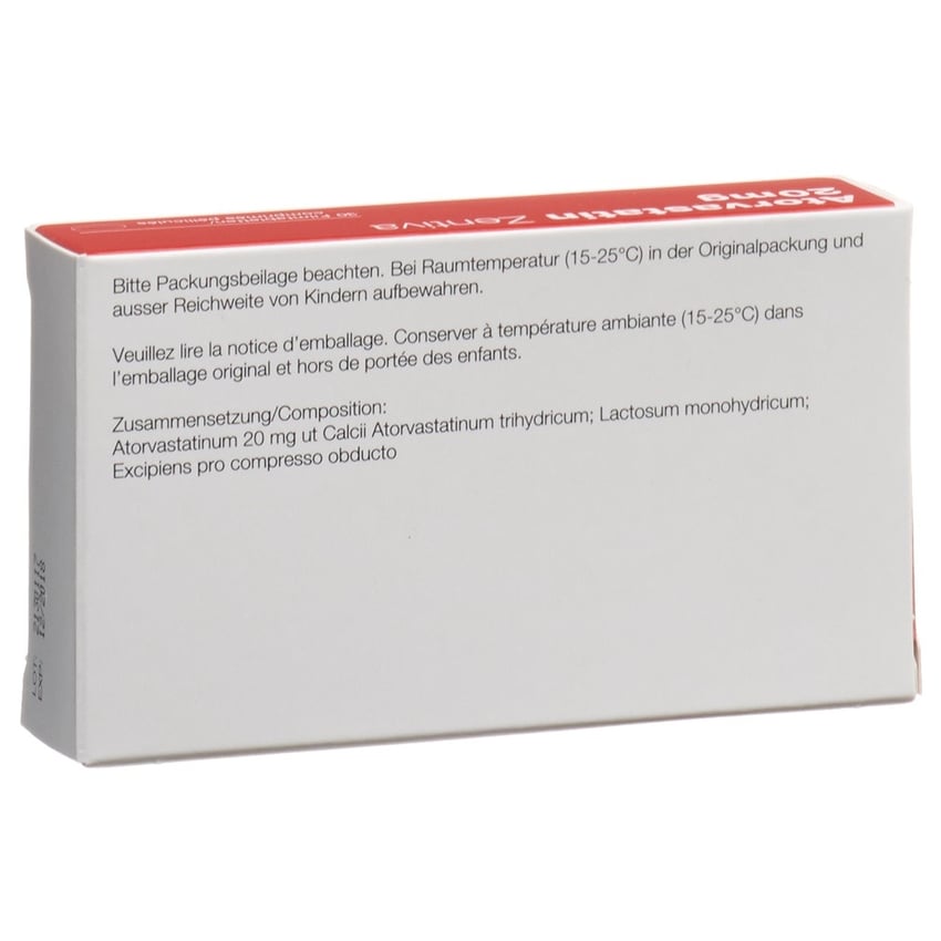 Atorvastatin NOBEL 20 mg, Filmtabletten