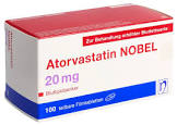 Atorvastatin NOBEL 20 mg, Filmtabletten
