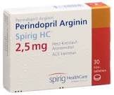 PERINDOPRIL ARGININE Spirig HC 2.5 mg 30 pce