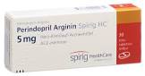 PERINDOPRIL ARGININE Spirig HC 5 mg 30 pce
