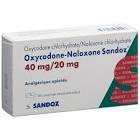 Oxycodon Naloxon Zentiva 40 mg/20 mg, Retardtabletten