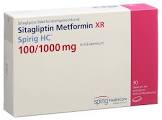 Sitagliptin Metformin XR Spirig HC 100/1000 mg, Tabletten mit veränderter Wirkstofffreisetzung