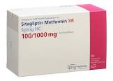 Sitagliptin Metformin XR Spirig HC 100/1000 mg, Tabletten mit veränderter Wirkstofffreisetzung