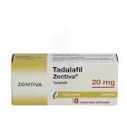 Tadalafil Zentiva 20 mg, Filmtabletten