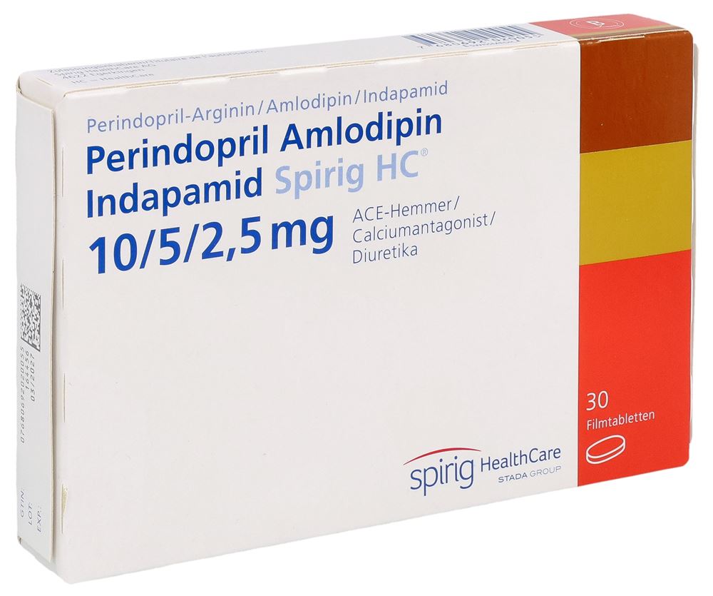 PERINDO AMLO INDAP Spirig HC 10/5/2.5mg 30 pce