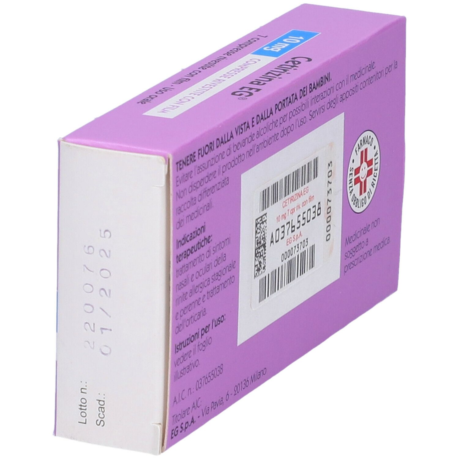 Curovast 10 mg, compresse rivestite con film