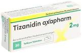 TIZANIDINE axapharm cpr 2 mg 30 pce