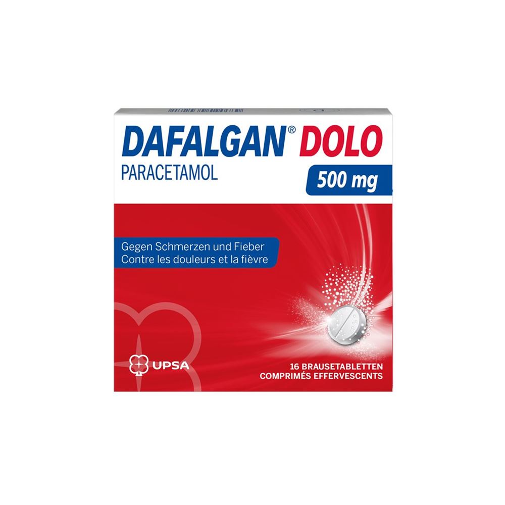 DAFALGAN DOLO cpr eff 500 mg 16 pce