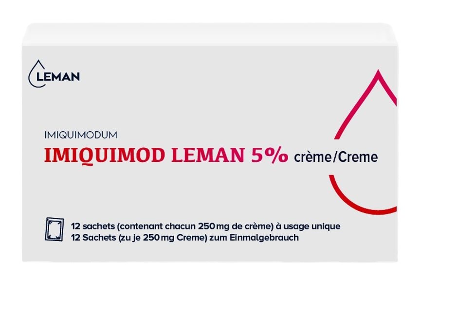 IMIQUIMOD Leman crème 5 % sach 12 pce
