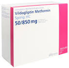 VILDAGLIPTIN Metformin Spirig HC 50/500mg 180 pce
