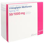 VILDAGLIPTIN Metformin Spirig HC 50/1000mg 180 pce