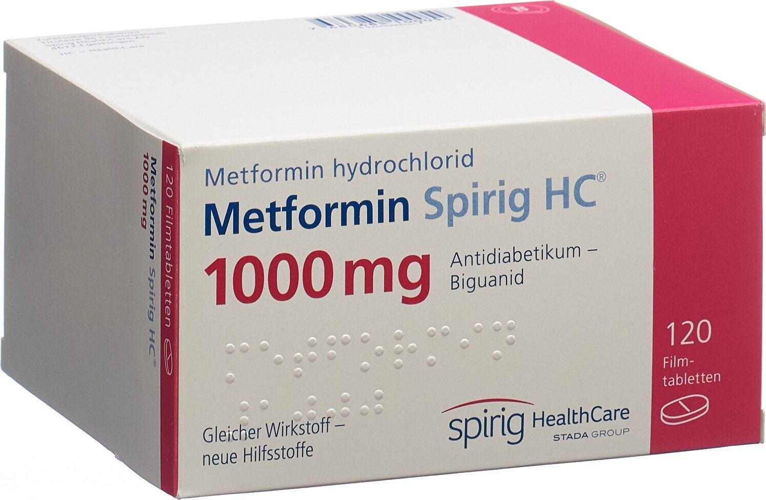 VILDAGLIPTIN Metformin Spirig HC 50/1000mg 180 pce