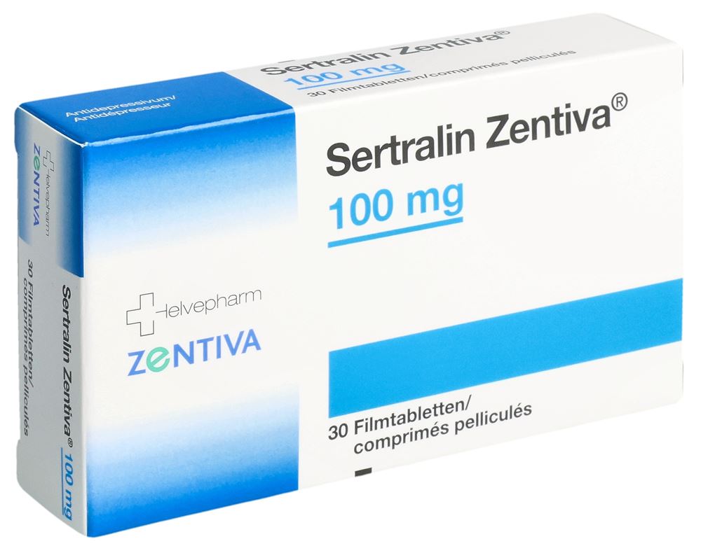 SERTRALIN Zentiva cpr pellic 100 mg 30 pce